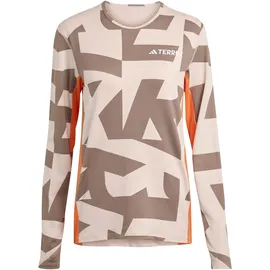 adidas Multi Synthetic Langarm-baselayer Wonder Taupe S