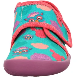 Affenzahn Movy Eule Hüttenschuhe Grün 27