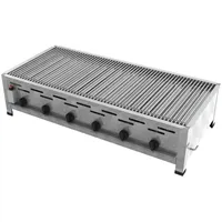 ChattenGlut Gasbräter 6-flammig 1140 x 530 x 270 cm
