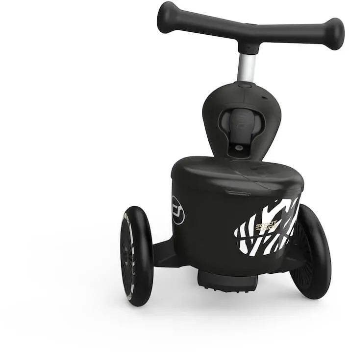 Scoot&Ride Highwaykick 1 Lifestyle - inkl. Helm, Farbe: brown lines