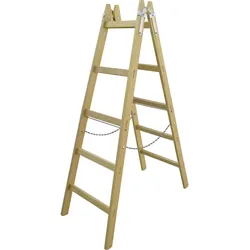 Holz-Stehleiter -  660 / 11,2 / 2,55