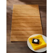 KLEINE WOLKE Badteppich Braun 60 x 115 cm