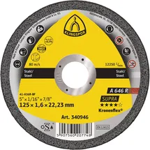 KLINGSPOR A 646 R Trennscheiben, 150 x 1,6 x 22,23 mm gerade