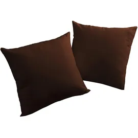Wirth Kissenbezug Newbury 50 x 50 cm Braun