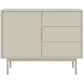 wipmeb Sideboard - beige ¦ Maße cm B: 104 H: 82 T: 39.0