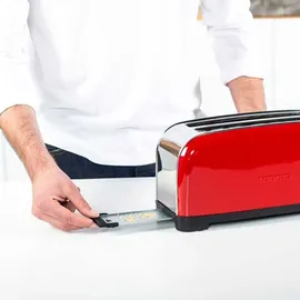 Taurus Alpatec Taurus Vintage Red Toaster - Black