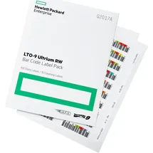 HP HP, Barcode-Etiketten Q2017A, LTO 9, Ultrium, 110 Etiketten, wiederbeschreibbar