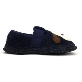 HAFLINGER Slipper Blau 30