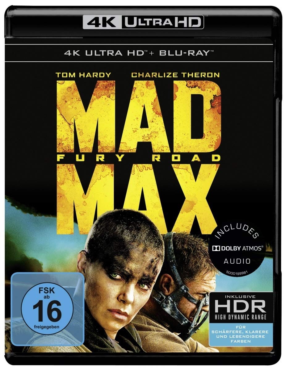 Mad Max: Fury Road (4K Ultra-HD + 2D-Blu-ray) (2-Disc Version) [Blu-ray]