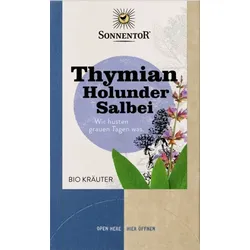 Sonnentor Thymian Holunder Salbei Kräutertee bio (18Btl)