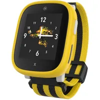 XPLORA X6 Play BVB-Edition - wasserdichte Telefonuhr für Kinder (eSIM) mit BVB Live-Ticker - Anrufe, Nachrichten, Schulmodus, GPS, Kamera - inkl. kostenlosem Tarif-Vertrag für 3 Mon. (GELB & SCHWARZ)