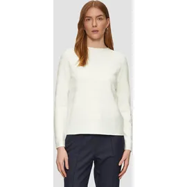 s.Oliver Gestreifter Feinstrickpullover beige 42