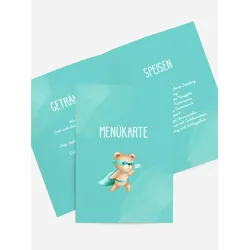 Menükarten für Ihr Fest selbst gestalten mit Spruch und Fotos im Onlinedesigner bei Meine-Kartenmanufaktur.de