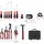 Wiha Werkzeugkoffer Basic L mechanic 36-tlg. schwarz/rot