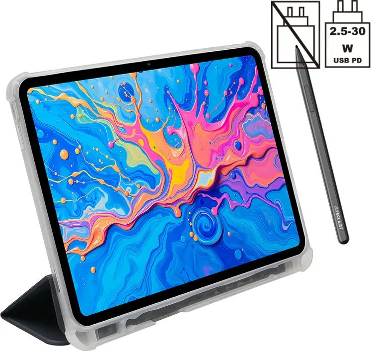 Teclast ArtPad Pro Tablet – 12,7 Zoll 2K Display, unterstützt 4096 Druckstufen und T-Pen-Zeichnung, Helio G99 (MT8781) Octa-Core-Prozessor, 20 GB (8 GB + 12 GB virtueller Speicher) RAM + 256 GB Speicher, Dual-SIM 4G LTE + 5G WiFi, 10.000 mAh Akku mit 18 W Eingangsleistung, Android 15, TDDI, 8 MP + 13 MP Kameras, GPS, Bluetooth 5.2, OTG, Widevine L1, inklusive Eingabestift und Schutzhülle, Modell 2025.