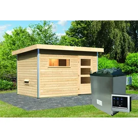 Karibu Skrollan 1 inkl. 9 kW Ofen