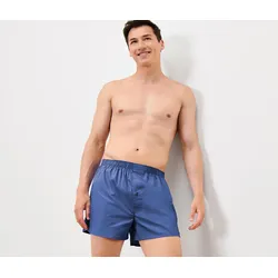 Tchibo - 4 Web-Boxershorts - Herren - Gr. S/4 - dunkelblau/gestreift