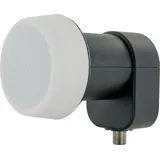 Schwaiger Single LNB1 digital anthrazit mit Wetterschutz für 1 Teilnehmer