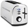 h.koenig Toaster 4 Scheiben, Edelstahl...