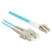 DeLock 87912 Glasfaser LWL Verbindungskabel [1x LC Duplex zu