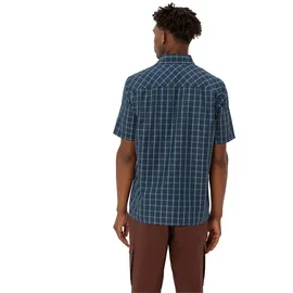 Vaude Albsteig Kurzarmhemd Dunkelblau XL