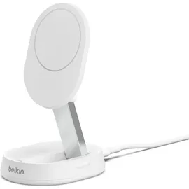 Belkin BoostCharge Pro - Kabelloses Aufladen, 1,5 m, Weiß AC, Schnellladung Drinnen,