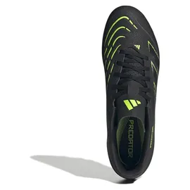 adidas Predator Club Firm Ground/Multi Ground Herren Core Black/Carbon/Lucid Lemon 43 1/3