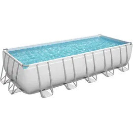 BESTWAY Power Steel Frame Pool Set 640 x 274 x 132 cm inkl. Sandfilteranlage