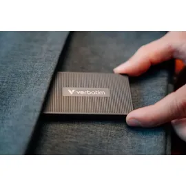 Verbatim Metal Mini SSD 1 TB USB-C 3.2 Gen 2 Schwarz 32031