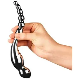 Le Wand Steel Swerve 21,5 cm, silber