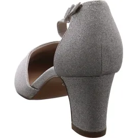 TAMARIS Damen Pumps mit Blockabsatz, metallic, 40 EU