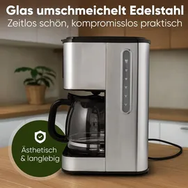 Proficook Filterkaffeemaschine PC-KA 1299 silber