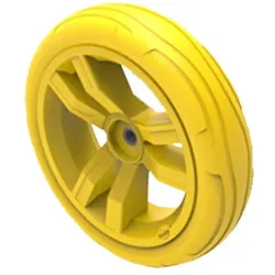 BERG Rad für Buzzy Pedal-Gokart, vorne, gelb/gelb, 9x2