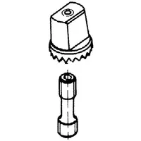 GEZE Achsverlängerungen TS500/550, 25 mm, Stahl verzinkt