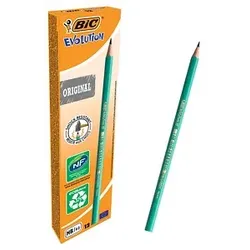 BIC ECOlutions EVOLUTION 650 Bleistifte HB grün, 12 St.