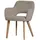 Woood 2er-Set DAHEIM Stuhl Murata Stoff Beige Natur