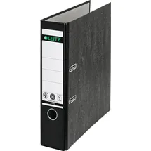 Leitz Wolkenmarmor-Ordner DIN A4 80 mm Schwarz 20 St.