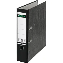 Leitz Wolkenmarmor-Ordner DIN A4 80 mm Schwarz 20 St.