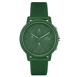 Lacoste für Herren. 2011245 .12.12 Chrono grün (OSFA), Lässig, Silikon, Riemen
