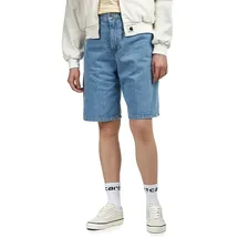 CARHARTT W' Brandon Short "Smith" Denim Damen BLUE STONE BLEACHED GIRLS M