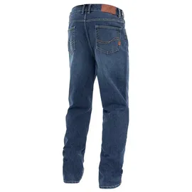 John Doe Chester Loose Fit Motorrad Jeans - Blau - W33/L32