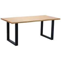 Esstisch Boston Schwarz/Eiche Artisan