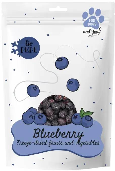 PAKA ZWIERZAKA  - Lio PEPE Blueberry (Blaubeere) Leckerli 15g
