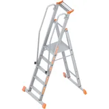 Layher Topic 1074 Podestleiter 5 Stufen