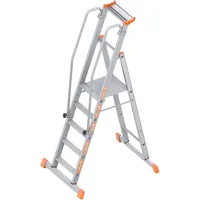 Layher Topic 1074 Podestleiter 5 Stufen