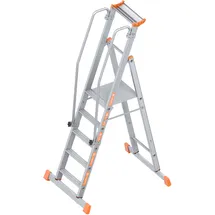 Layher Topic 1074 Podestleiter 5 Stufen