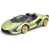 Hama TEC-TOY - Lamborghini Sian R/C 1:12 - Green (471303)