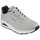 SKECHERS Uno - Stand On Air Hellgrau / Schwarz 40