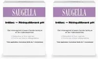 Saugella Intilac - Gel vaginal Rééquilibrant pH, Rééquilibre Immédiat de la Flore Vaginale et Soutien des Lactobacilles, élimine les mauvaises odeurs Boite 7 tubes Applicateurs Monodoses Ampoule(S) 2x7x5 ml