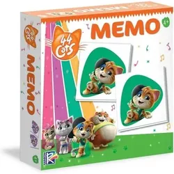 CLEMENTONI 18049 Memo Game - 44 Cats